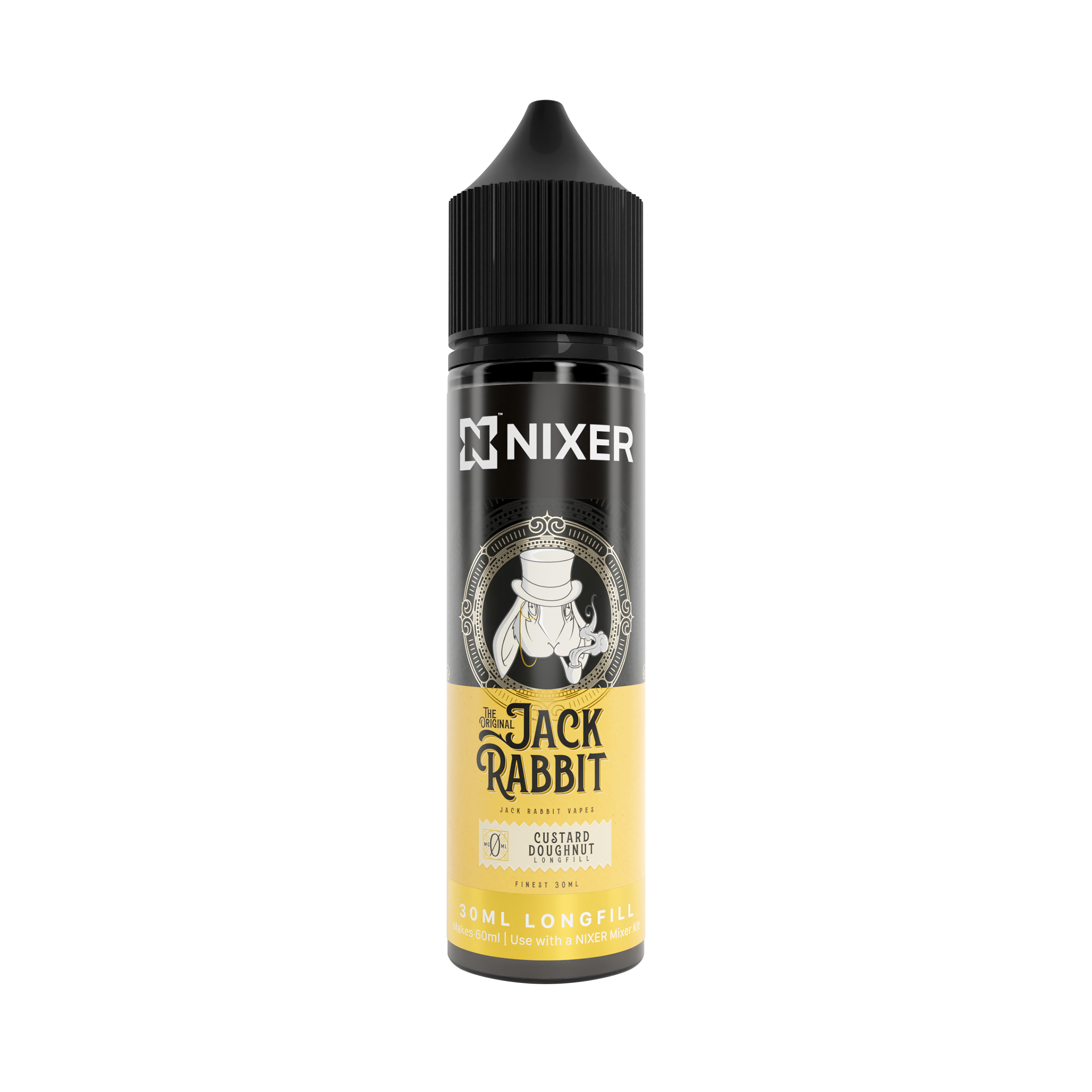NIXER Bar, Fusion - Jack Rabbit, Custard Doughnut (Longfill)